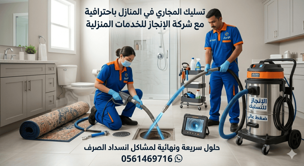 تسليك غرف تفتيش بالدلم